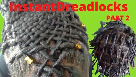 How to start #Dreadlocks by a #loctician | #loctutorial #instantlocs #dreaducation Part 2