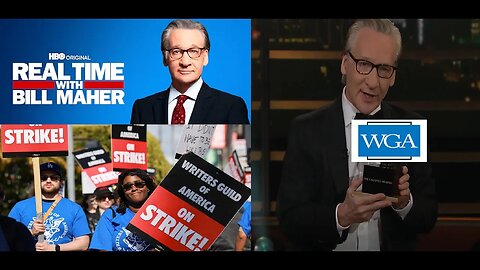 BILL MAHER Called The Writers Strike KOOKY & He Returns to Work Without WRITERS, WGA Upset