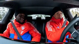 'Fast and Furious 17!' | Bayern Munich players leave training to drift on ice in the Alps