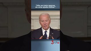 Joe Biden: “Armamentos dos EUA estão à disposição de Israel” #shorts