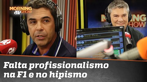 Alex Ruffo e Doda Miranda: Falta profissionalismo na Fórmula 1 e no hipismo