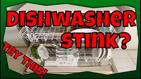 DISHWASHER SMELLS STINKS #howto #diy #dishwashers #dishwasherrepair