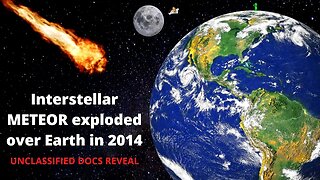 Interstellar Meteor Crashed Into Earth In 2014