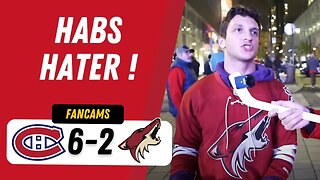 HABS HATER ! | MTL 6-2 ARZ | FANCAM