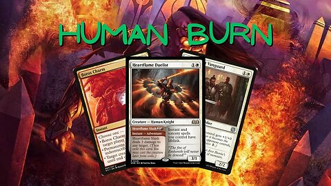 Boros Human Burn | Magic The Gathering (MTG) | Wilds of Eldraine Pioneer