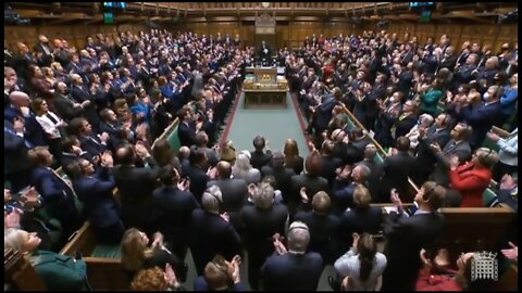 Zelensky Gets Standing Ovation After His Speech To UK Parliament