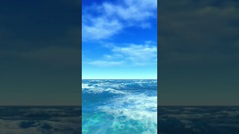Relaxing blue ocean wave #asmr #shortvideo #watersounds #trending #viralreels