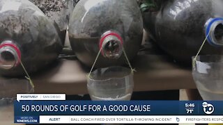 Locl golfer to play 50 rounds for charity