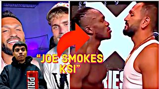 “Joe Fournier SMOKES KSI”-Jake Paul MEETS UP with Joe Fournier ahead of KSI FIGHT