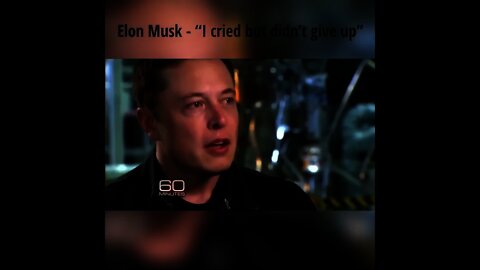 Elon Musk Motivation "i never give up" musk's story of success tesla