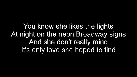 Runaway Bon Jovi Lyrics v720P