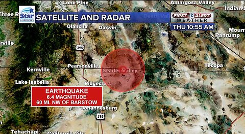 6.4 magnitude earthquake felt in southern Nevada