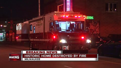 Milwaukee Fire responding to fire on east side