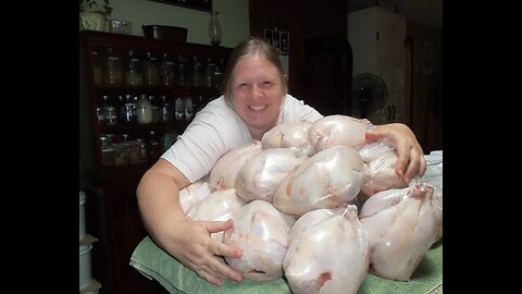 FREEZE! How to Shrink Wrap Enough Chicken for a YEAR for our LARGE FAMILY!