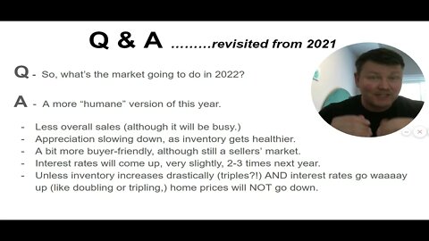 February 2022 GTA Housing Market Update + Q&A ("What's going to happen this year?"...revisited)