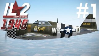 IL-2 1946 Missão: (Europa USA) P-47D-22 #1