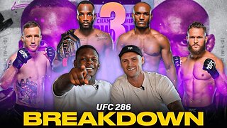 Israel Adesanya's Fight Breakdown & Picks | UFC 286: Edwards vs. Usman 3