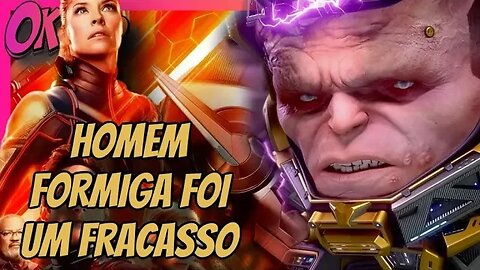 HOMEM FORMIGA FOI UM FRACASSO