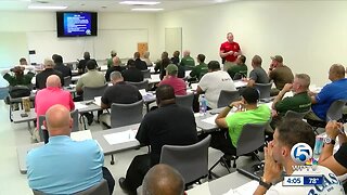 Palm Beach County charter school security guards training underway