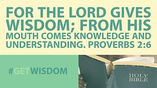 PROVERBS 2:6 NASB 2624 0000400 18238 49