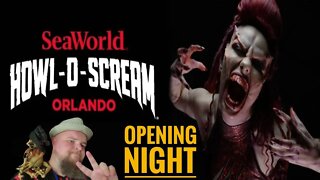 Live Opening Night Of Howl-O-Scream At SeaWorld Orlando