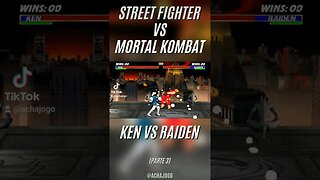 Street Fighter vs Mortal Kombat, Ken vs Raiden. Parte 3