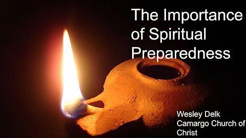 Pastor Mark Cefola: Spiritual Preparedness 07/26/2015