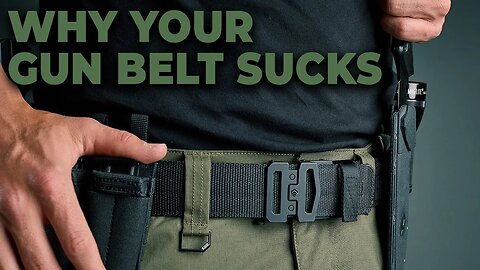 Why Your Gun Belt Sucks! | Kore EDC Gun Belt Review, Concealed Carry