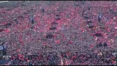 Comício de Erdogan reúne mais de 1,7 milhão de pessoas em Istambul