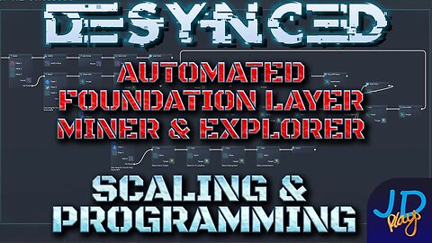 Automated Foundation Layer, Miner & Explorer 🤖 Ep5 ⛏️ Lets Play, Walkthrough, Tutorial