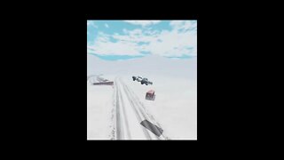 |MiniBeamNG/ Cars Snow Jump #02 BeamNG.Drive #Shorts