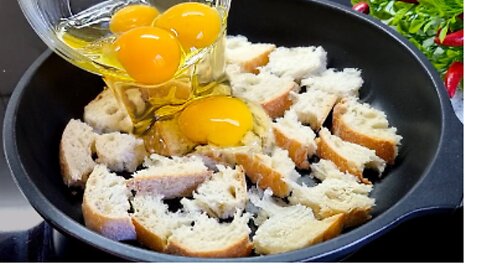 💯 The most delicious recipes with bread and eggs. 😱 New way to make breakfast❗