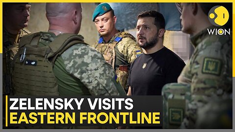 Russia-Ukraine War: Ukraine's Zelensky visits Eastern frontline Kharkiv region | WION News| CN ✅