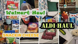 Grocery Haul | Walmart Haul / Aldi Haul | Family of 5 | Meal Plan | Weekly meals