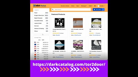 Tor2Door Market tutorial and link