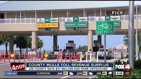 Lee County mulls toll revenue surplus