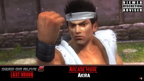 Dead or Alive 5 Last Round: Arcade Mode - Akira