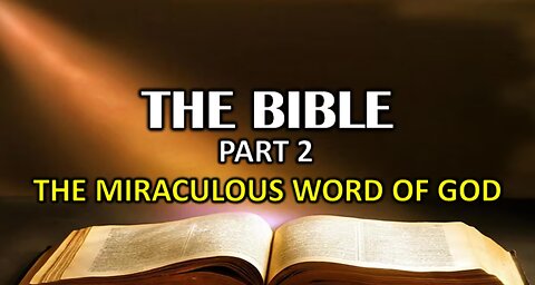 Dr. Steve Kern - The Bible (Part 2)