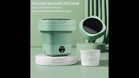 Portable washing machine foldable,Mini washer machine，8Litre large capacity Mini Washer