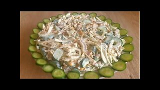 HOW TO MAKE QUICK COLESLAW SALAD | REFRESHING CABBAGE SALAD