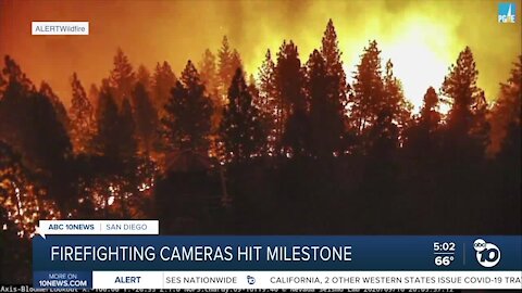 UC San Diego firefighting camera system hits new milestone