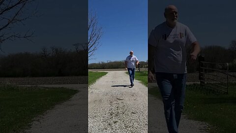 Discus Throw practice for Senior Olympics Nationals in Pittsburgh at the Farm 🌳 🚜