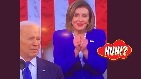 Nancy Pelosi Oddly Rubs Hands During SOTU Address