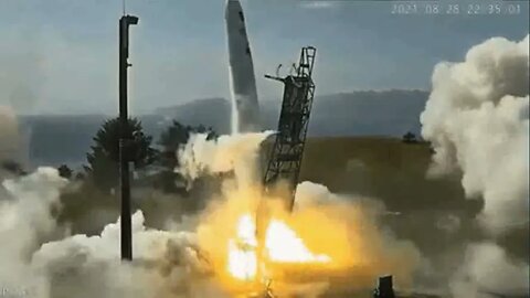 During a recent test, a rocket engine in Japan experienced an explosion