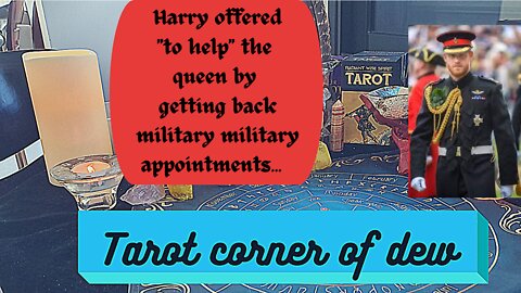 Harry wants "to help" the firm by getting his military appointments back?