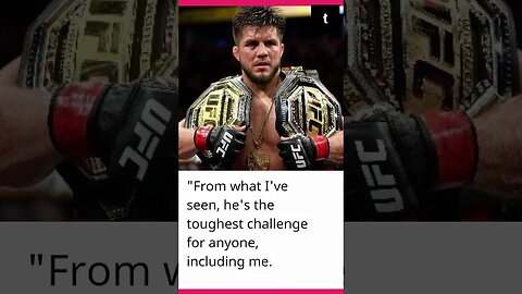 The capability of Umar Nurmagomedov was recognised by Henry Cejudo. #short