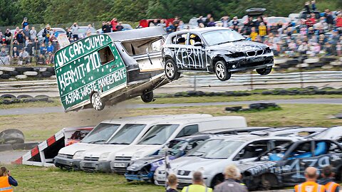 Car Jumping! Ramp Competition - Angmering Raceway August 2021