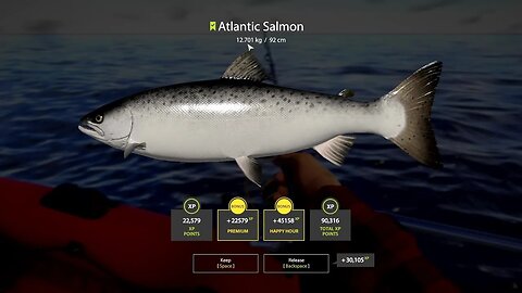 Russian Fishing 4 Ladoga Archipelago Atlantic Salmon 12 . 701 Kg