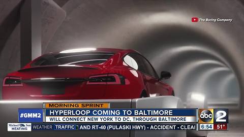 Elon Musk working on bringing Hyperloop to Maryland