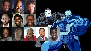 Animated Voice Comparison- War Machine (Iron Man)